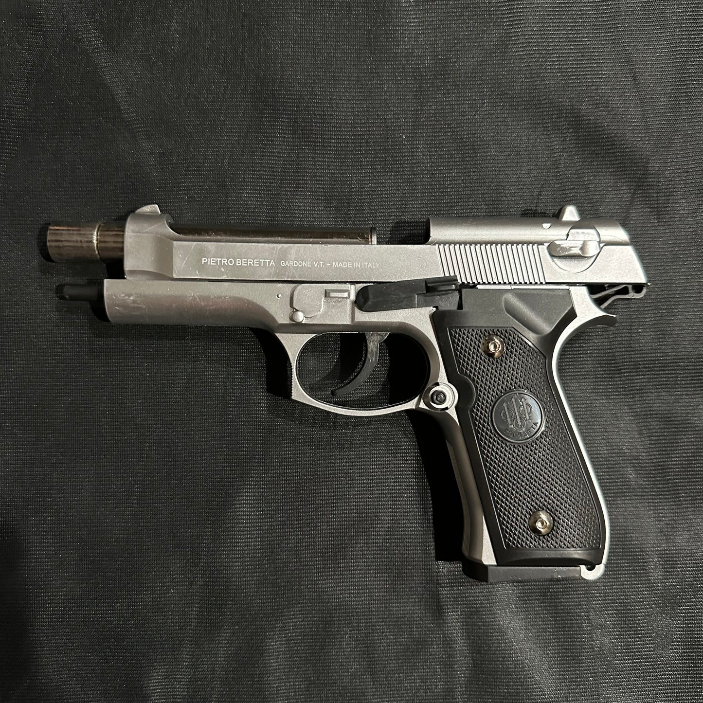 Soft Metal Gun Toy